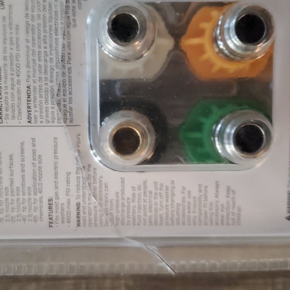 Pressure Washer Spray Tips - Picture 5 of 9